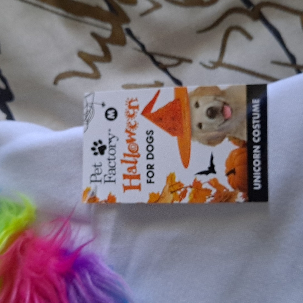 NWT Unicorn Halloween Costume by Pet Factory For Dogs or Cats - Picture 9 of 9
